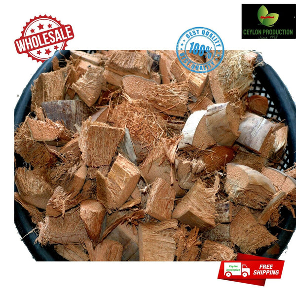 Organic Coconut Husk Chips 1-2cm Husk fiber Orchids Anthodium Growing Medium