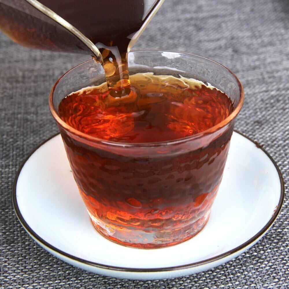 HelloYoung Puer Tea Top Menghai Taste Shu Puerh Tea 357g Spring Tea Palace Golden Bud Ripe