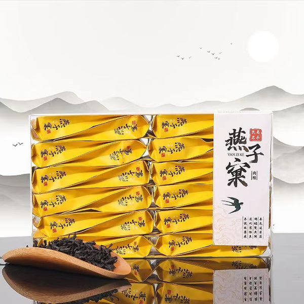 80g Wuyi Rock Tea Yanzike Rougui Oolong Tea Bagged Chinese Black Tea Weight Loss