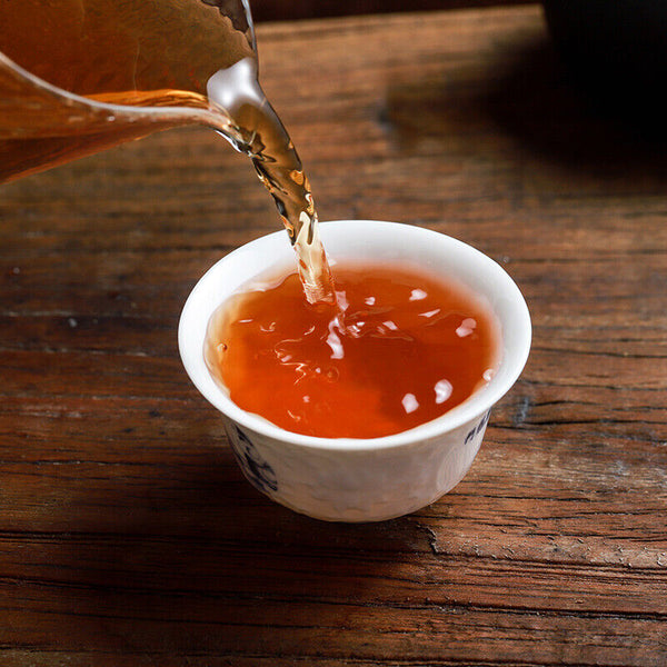 HelloYoung Bajiaoting Valley Flower Tea Raw Pu'er KONG QUE ZHI XIANG QI ZI BING 357g