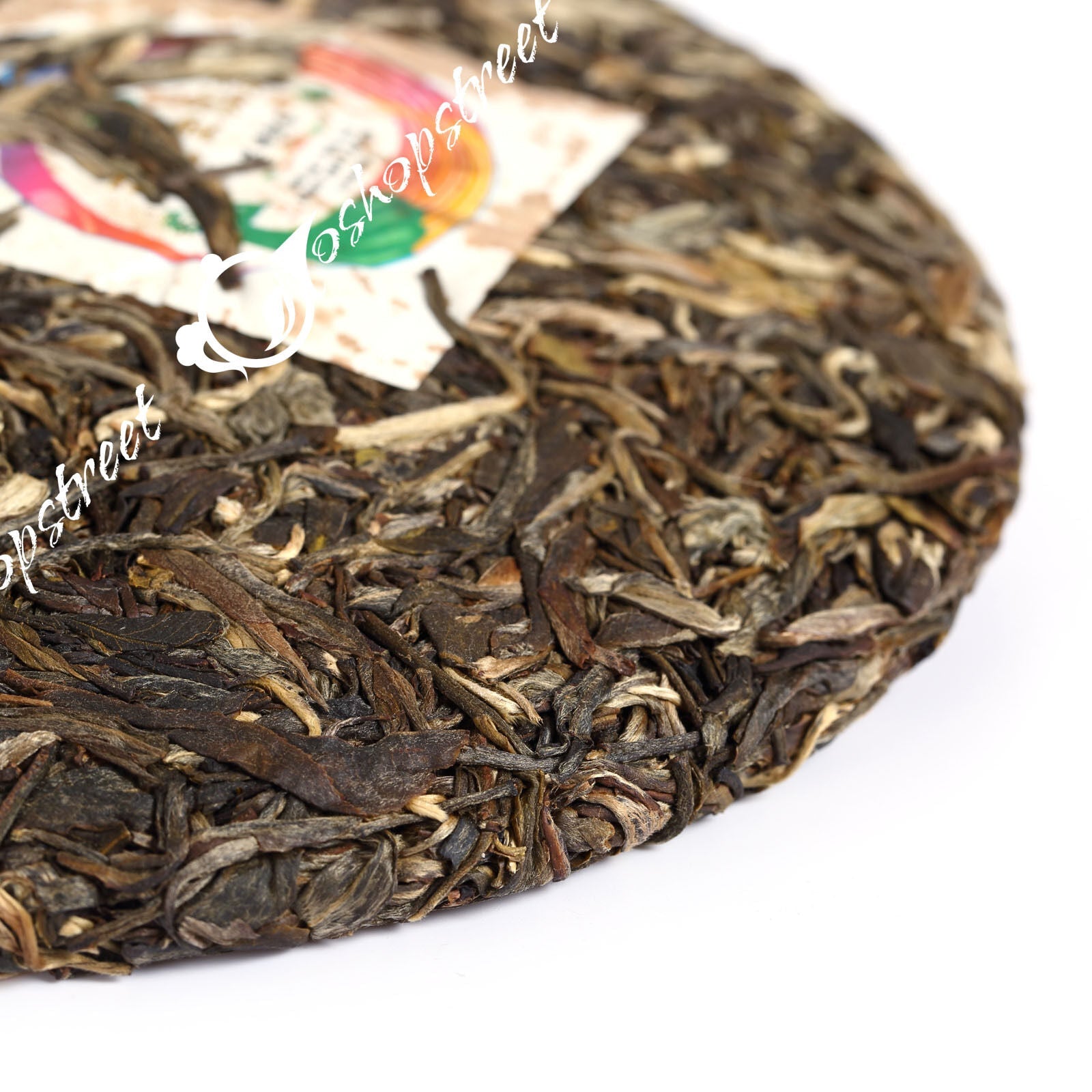 HelloYoung Year 357g Organic Certified Peafowl Banzhang Cake Raw Puer Pu'er Puerh Tea