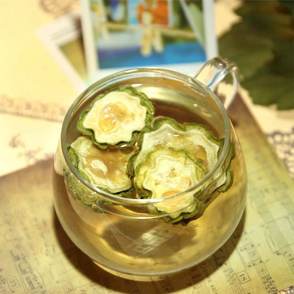 HelloYoung Dried Bitter Melon Tablets Tea for Whitening,in Smooth and Delicate Secondary image