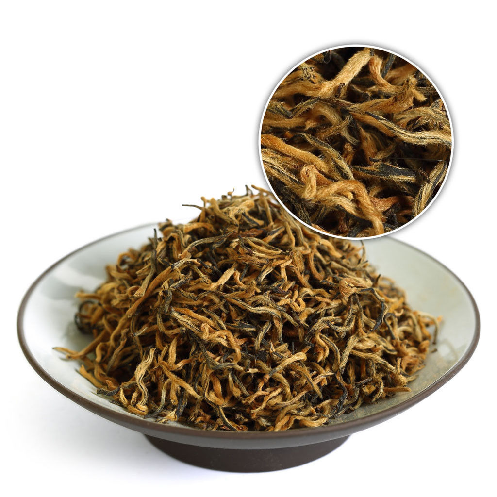 HelloYoung TeaHELLOYOUNG 10Pcs*5g Supreme Wuyi Jinjunmei Eyebrow Black Tea Golden-Buds TEA Secondary image