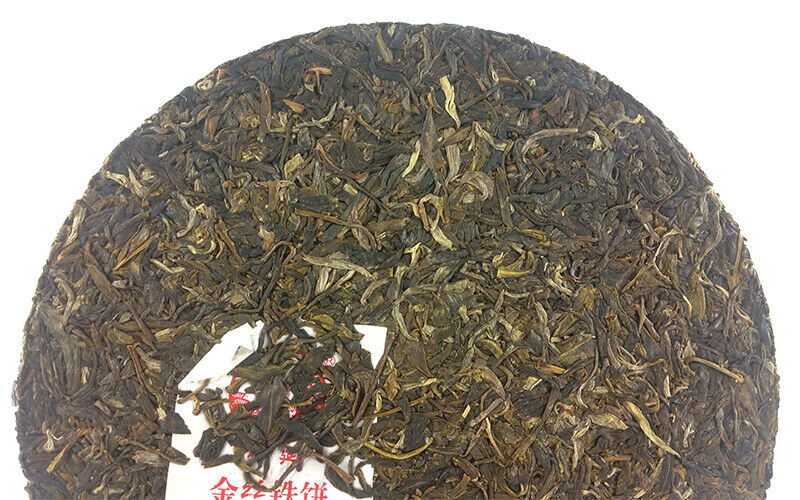 357g Organic Puerh Tea Ancient Tree Xiaguan Golden Pu-erh Tea