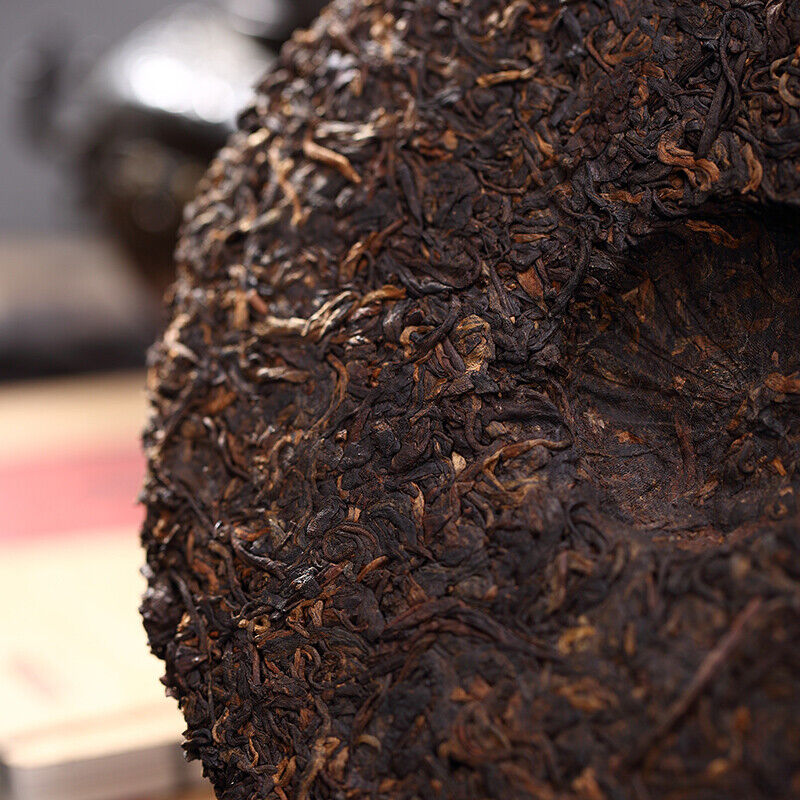 TemuTea 357g  Puer Tea Cake,  Dayi Ripe Pu'er Tea