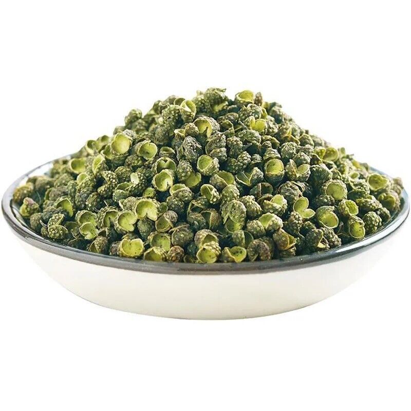 HelloYoung High Quality Dried Sichuan Green Pepper Chinese Prickly Cooking Seasoning 四川青麻花椒