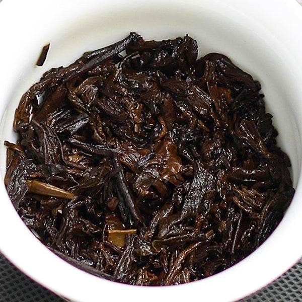 LaoTongZhi 2014 15th Anniversary Ripe Pu'er Fifteen Chen Xiang Shu Puer Tea 357g