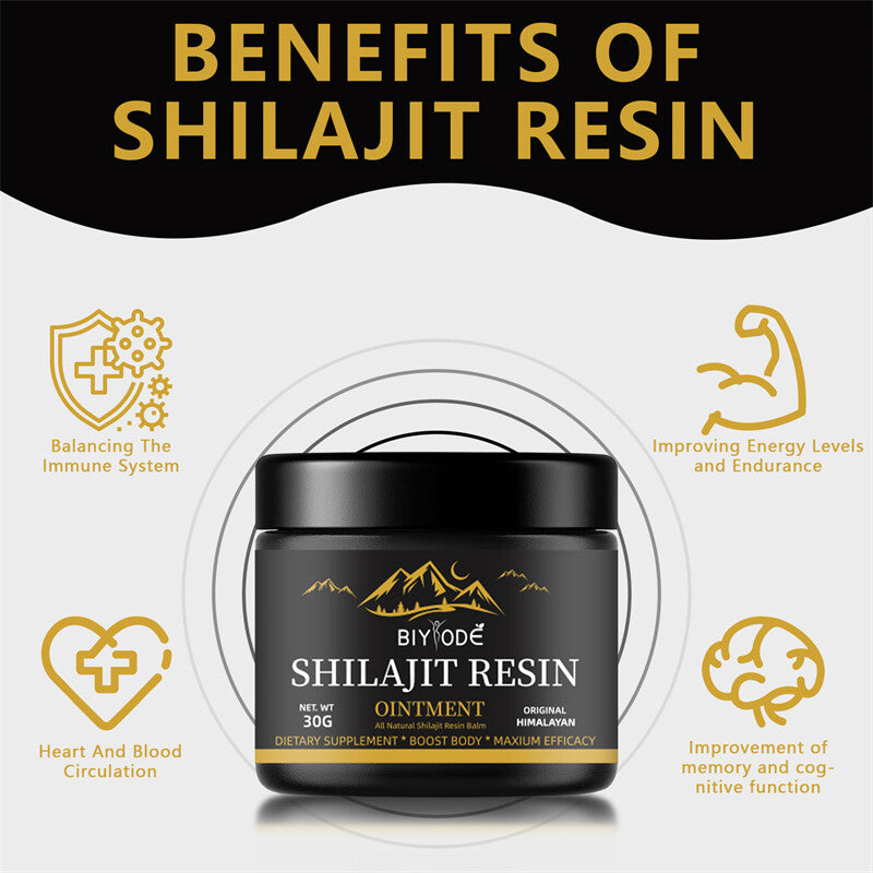 Himalayan Pure 100% Shilajit - Extrem Potente Organisches Weichharz, Fulvosäure