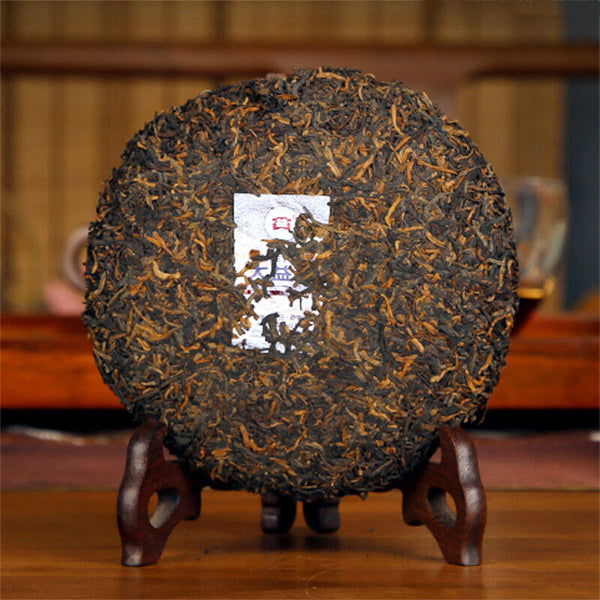 Yu Gong Yuan Cha Yunnan Menghai Tea Factory Dayi Ripe Pu Er Cake Puer 200g