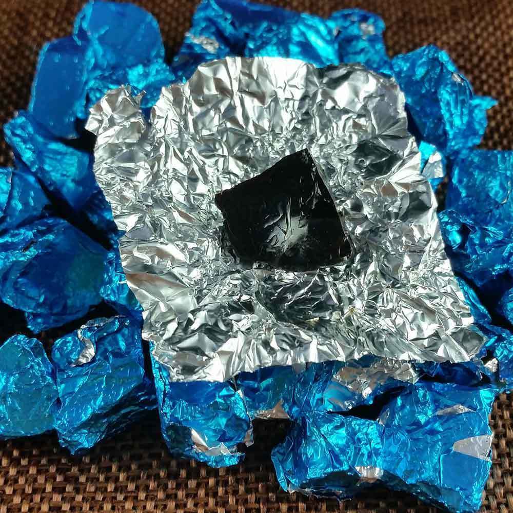 HelloYoung Puer Raw Chagao Blue Foil Packing Pu-erh Shen Tea Cream Cha Gao Sheng Resin