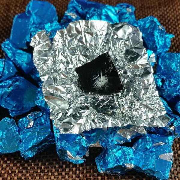 HelloYoung Puer Raw Chagao Blue Foil Packing Pu-erh Shen Tea Cream Cha Gao Sheng Resin