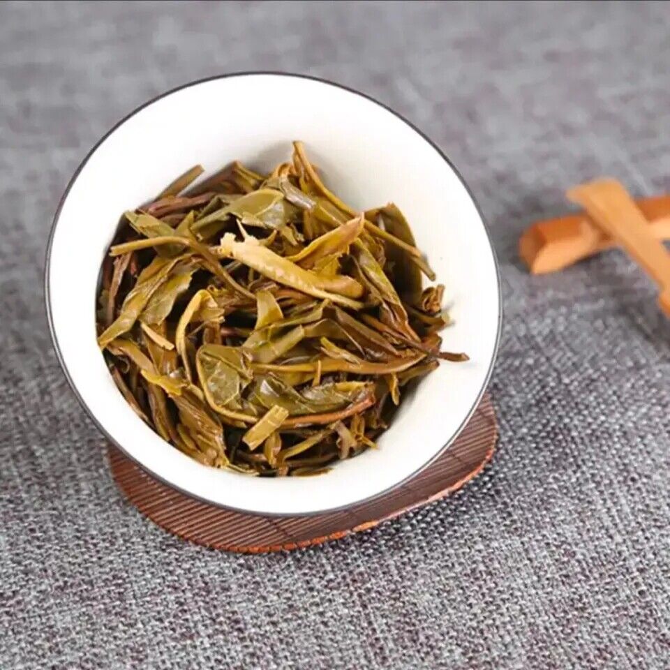 HelloYoung LaoBanZhang Qizi Tea Cake Shen Puer Tea 357g Early Spring Cha Puerh