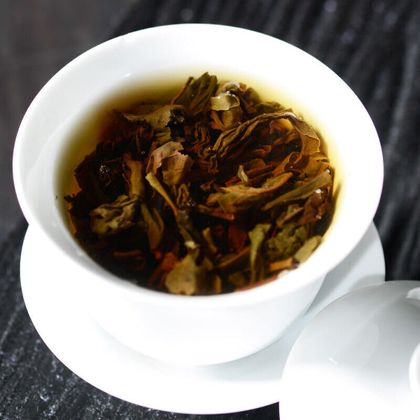 HelloYoung Yunnan Pu'er Tea Raw Xiaguan Heritage FT53-17 Qi Zi Bing Cha Tea Cake 357g