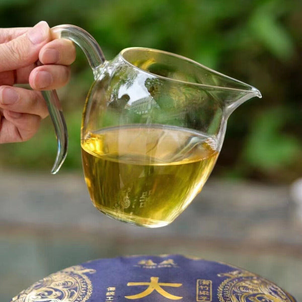 Yunnan Raw Puerh Tea Cake 2023 Daqi Sheng Pu'er Tea Spring Pu-erh Cake Tea 357g
