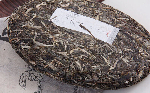HelloYoung Haiwan Old Comrade Five Star Arbor 357g Qiaomu Puerh Tea Age-Fermeted Tea