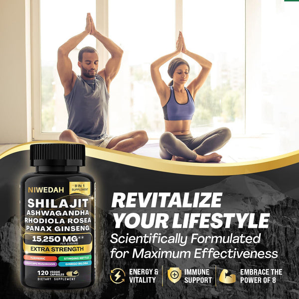 Sea Moos Bundle Black Seed Multivitamin für Shilajit Power Combo USA