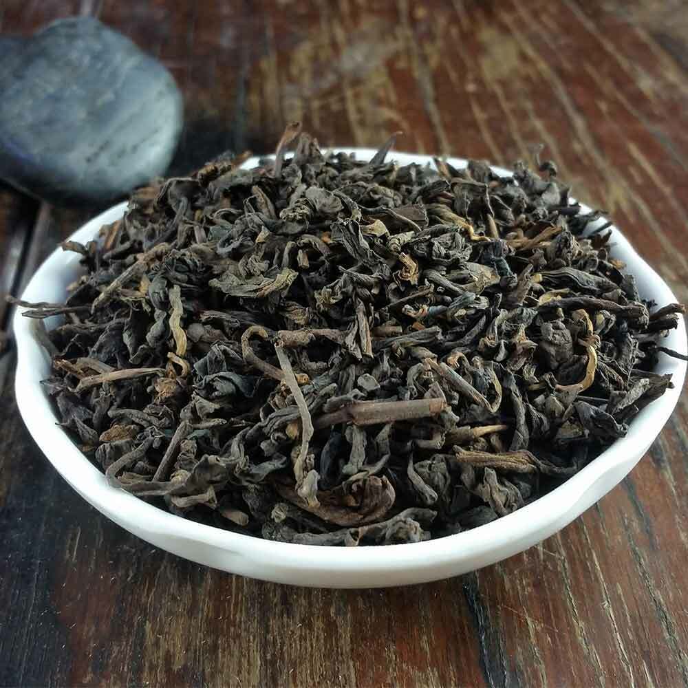 HelloYoung 2006 yr Ripe Puer Tea Pu-er China Yunnan Tea Good For Slimming Loose Puerh 250g