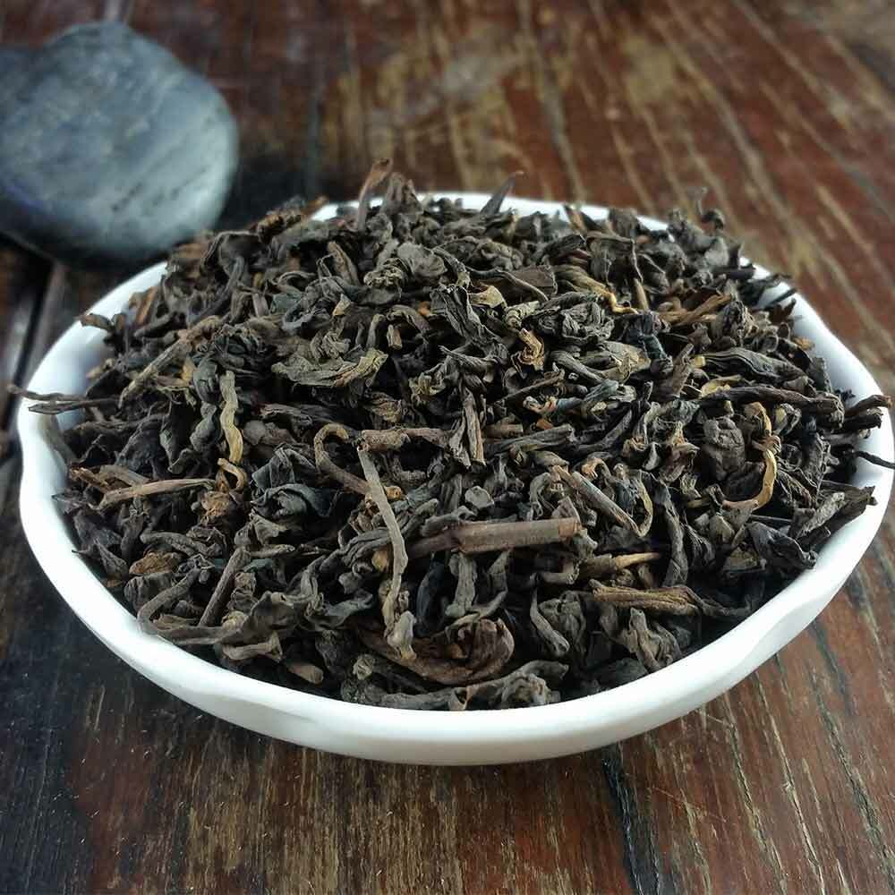 HelloYoung yr Ripe Puer Tea Pu-er China Yunnan Tea Good For Slimming Loose Puerh 250g