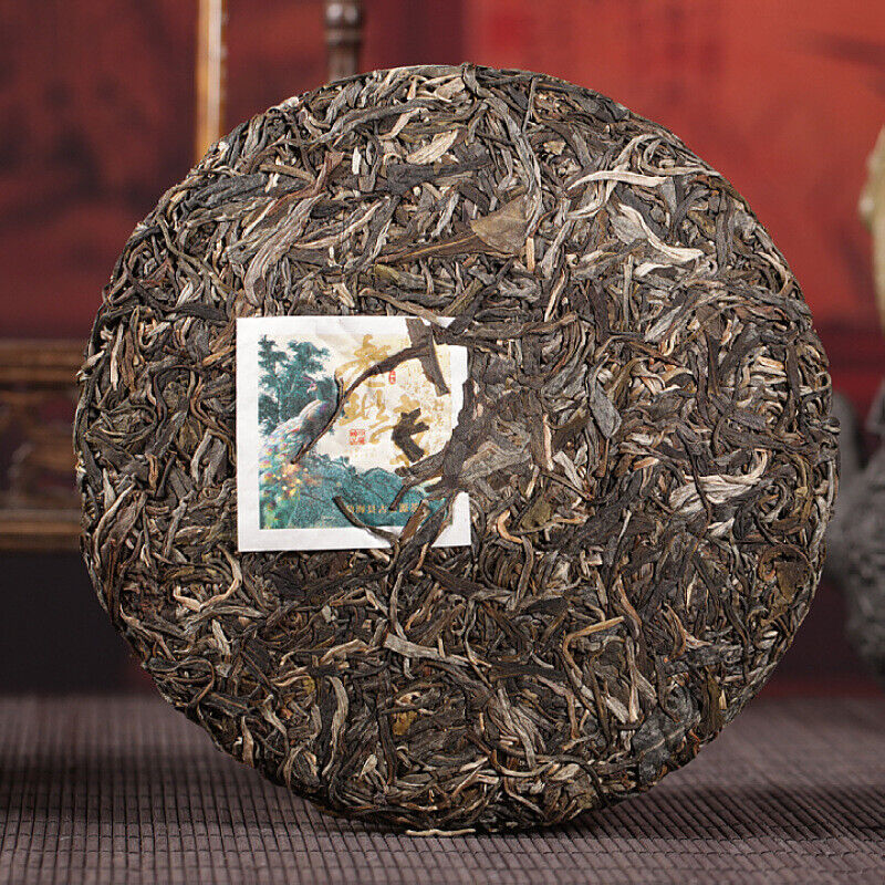 Authentic 357g Laobanzhang Raw Puerh Tea Cake Yunnan Pu'er Qizi Pu-erh Shengcha