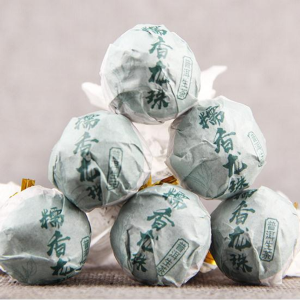 500g Yunnan Puerh Raw Tea Dragon Ball Pu-erh Shengcha Old Tree Pu'er Green Tea