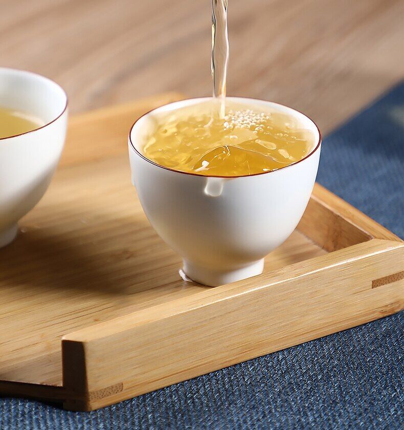 HelloYoung Haiwan Sheng Puer Tea Dong Guo Village Ancient Tree Raw Puerh Tea 500g