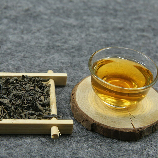 HelloYoung China Chao Cha Organic Jieyang Pingshang Fried Tea Roasted Oolong Cha