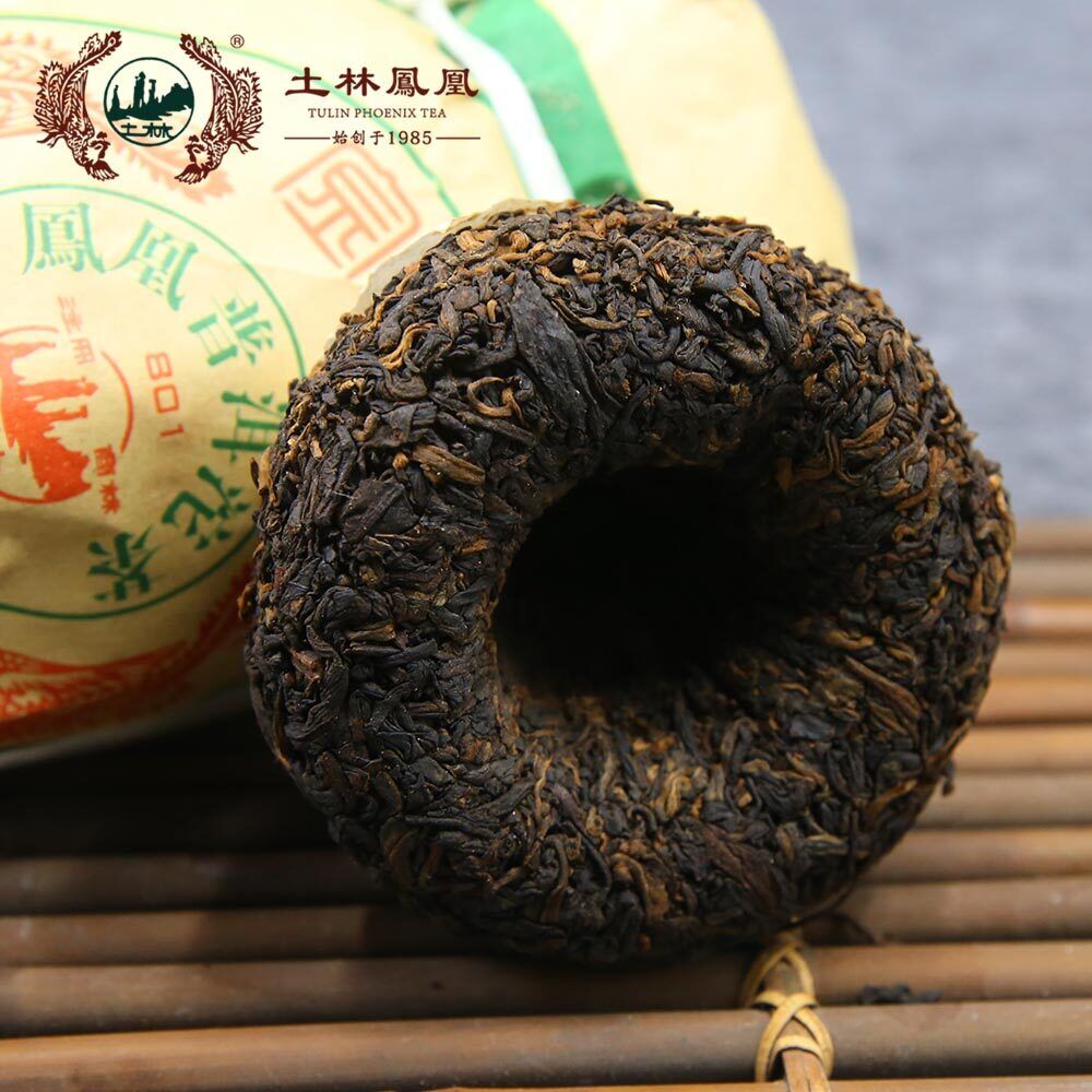 HelloYoung Tulin Ripe Pu Erh Tuo Cha Phoenix Puer Tuocha 801 Shu Puer Tea 100g/3.52oz