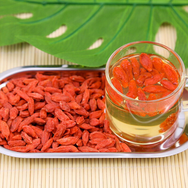 HelloYoung New Dried NingXia Goji Berries Organic Wolfberry Gouqi Berry Herbal Chinese Tea