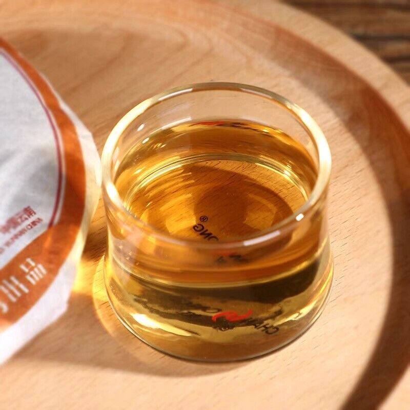HelloYoung Haiwan Lao Tong Zhi Old Comrade 918 Pu'er Tea Cake 200g Puer Raw Puerh Tea