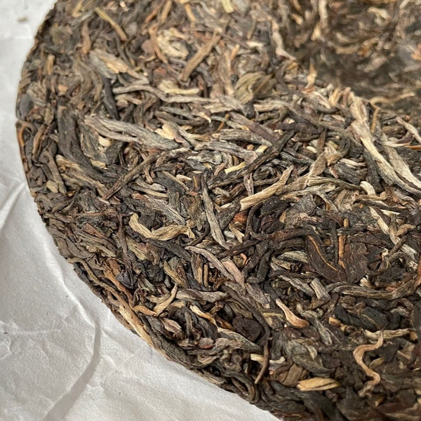 HelloYoung MENGKU Mang Fei Gu Shu Muyechun Puer Tea Mangfei Pu-erh Tea Cake 500g Raw