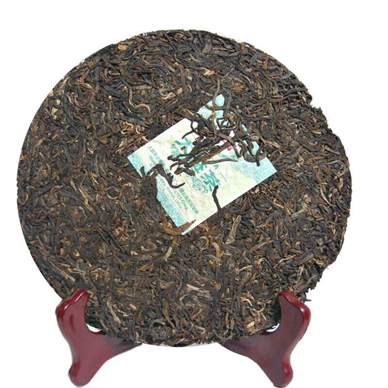 HelloYoung Puerh Classic 7542 Puer Yunnan Menghai Dayi Raw Pu'er Tea Cake 357g TAETEA