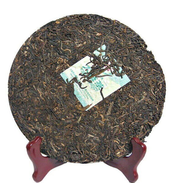 HelloYoung Puerh Classic 7542 Puer Yunnan Menghai Dayi Raw Pu'er Tea Cake 357g TAETEA