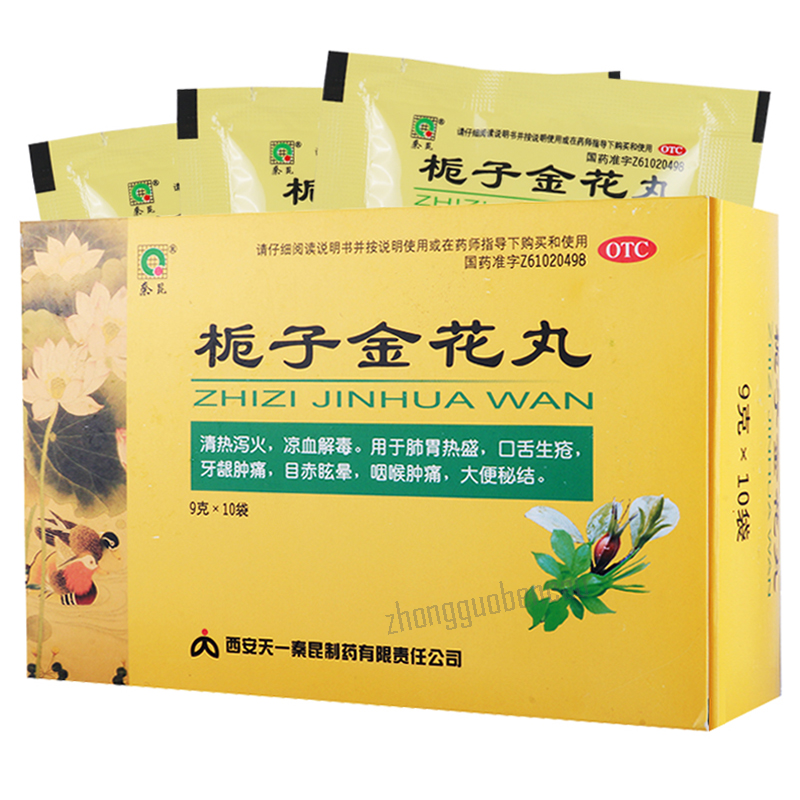 秦昆栀子金花丸 Qinkun Zhizi Jinhua Wan Main image