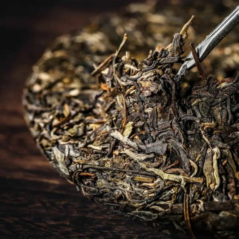 HelloYoung /Classic 7741 Raw Pu-erh Sheng Cha 357g Cake Zhongcha Pu'er Puer Tea