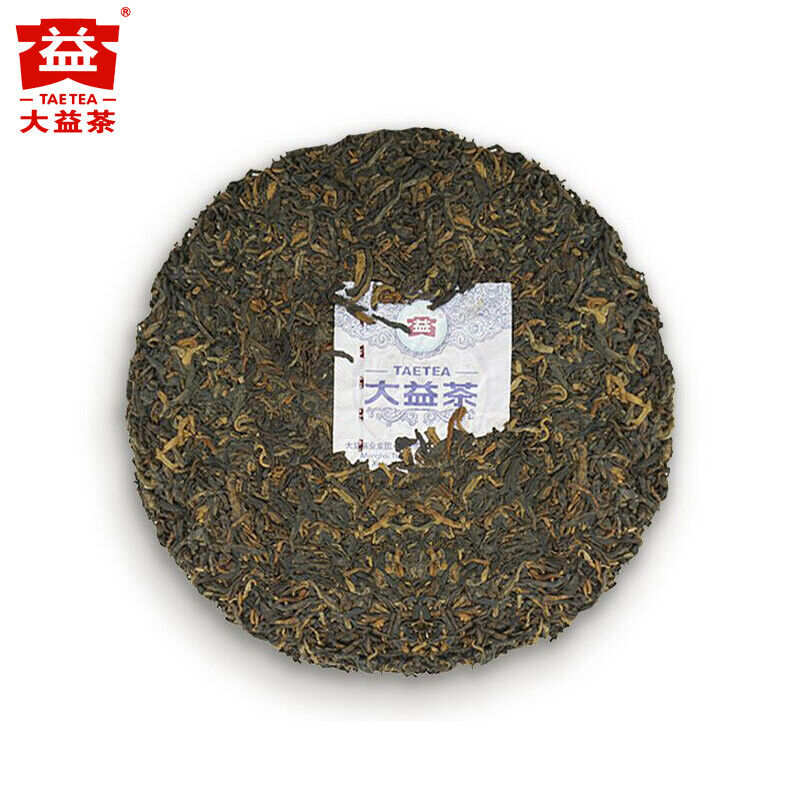 HelloYoung 2020 / 2021 TAETEA Dayi Golden Needle White Lotus Pu-erh Tea 357g Ripe Puer Tea