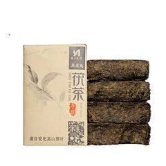 HelloYoung 1000g Jinhua Golden Flower Tea Original Fu Zhuan Tea Anhua Black Tea Brick