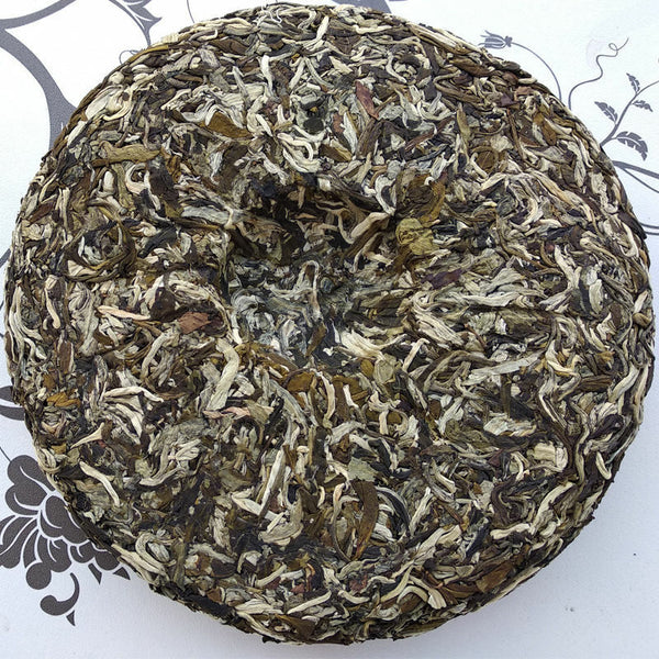 HelloYoung High Mountain Wild White Tea Top Peony King White Tea Cake 300g Fuding Classical