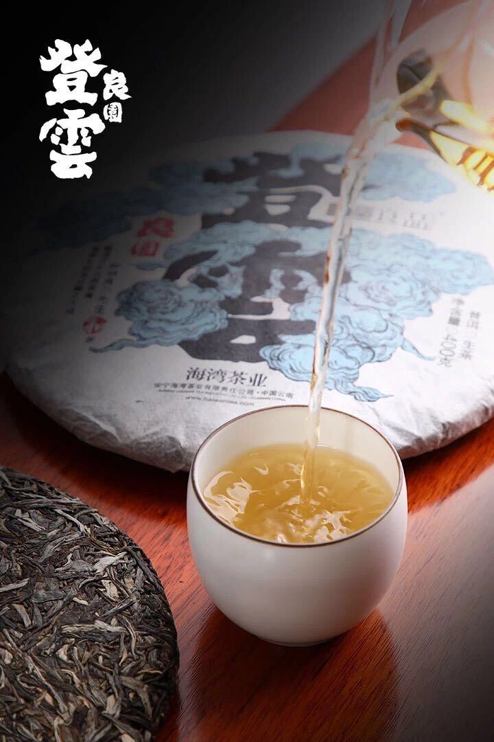 HelloYoung Haiwan Chinese Puer Tea Liang Yuan "Deng Yun" Old Tree Raw Puerh Pu'er 400g
