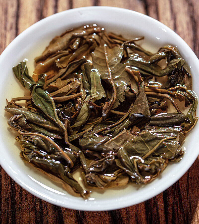 HelloYoung Xinghai 7533 Green Cake Raw Puerh Tea 357g Menghai Qi Zi Bing Puer Pu'er