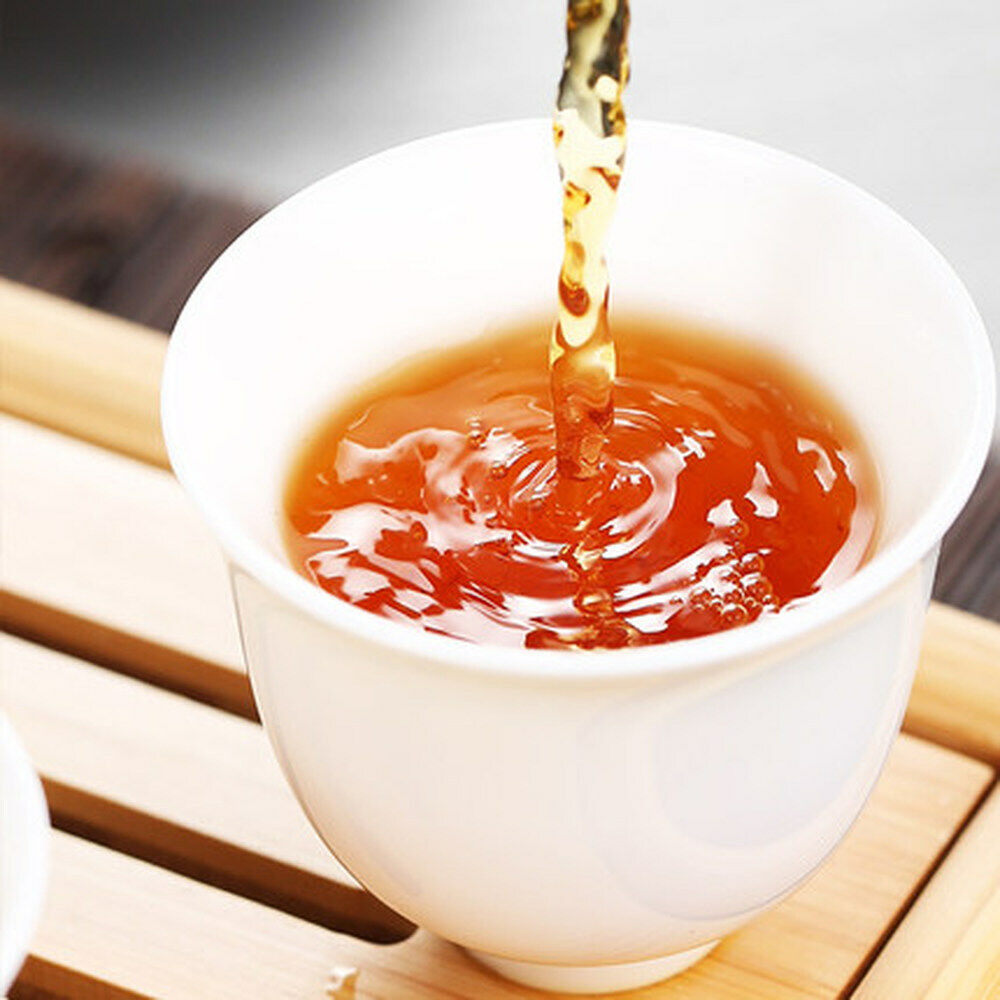 HelloYoung 300 g Hunan Anhua Baisha Xi Black Tea with Golden Flower Fu Cha Fu Brick HEI CHA