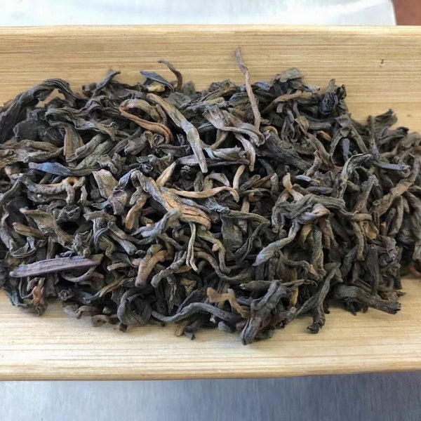 HelloYoung Jinzhi Yuye * TAETEA Menghai Dayi Tea Loose Aged Puer Pu'er Cooked Tea 200g