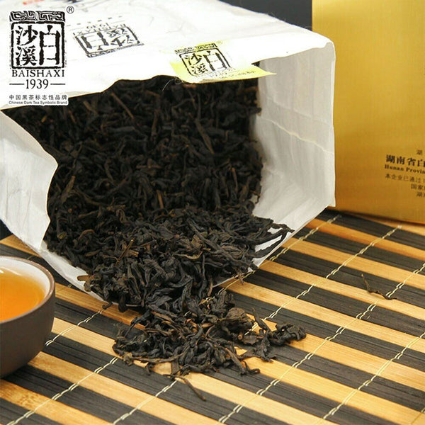 HelloYoung 200g Anhua Baishaxi yr High Quality Tribute Tianjian Dark Tea Loose Tea