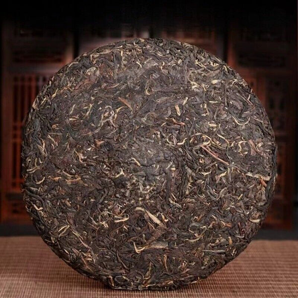 357g Yunnan Qizi Pu'er Cake Tea Bulang Old Pu-erh Raw Tea Sheng Puerh Tea