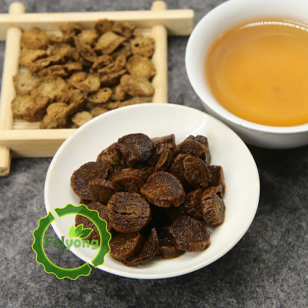 HelloYoung Dried Gold Burdock Root Herbal Tea Loose leaf Chinese Flavor Slimming Tea