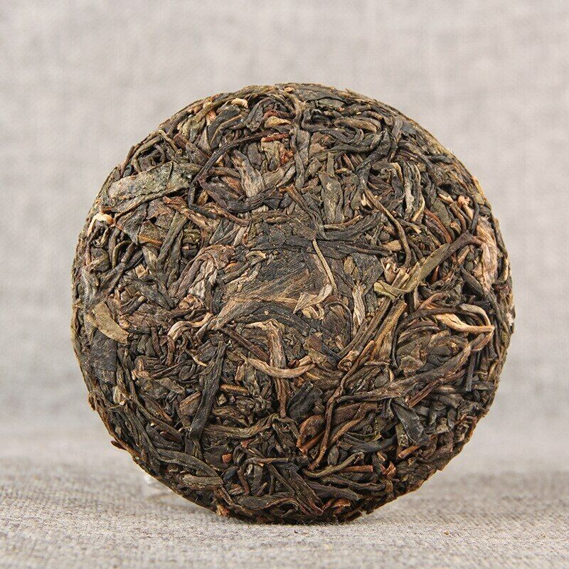 HelloYoung Chinese Yunnan Raw Puer Tea Wuliang Mountain Little Cake Shen Puer Tea 100g