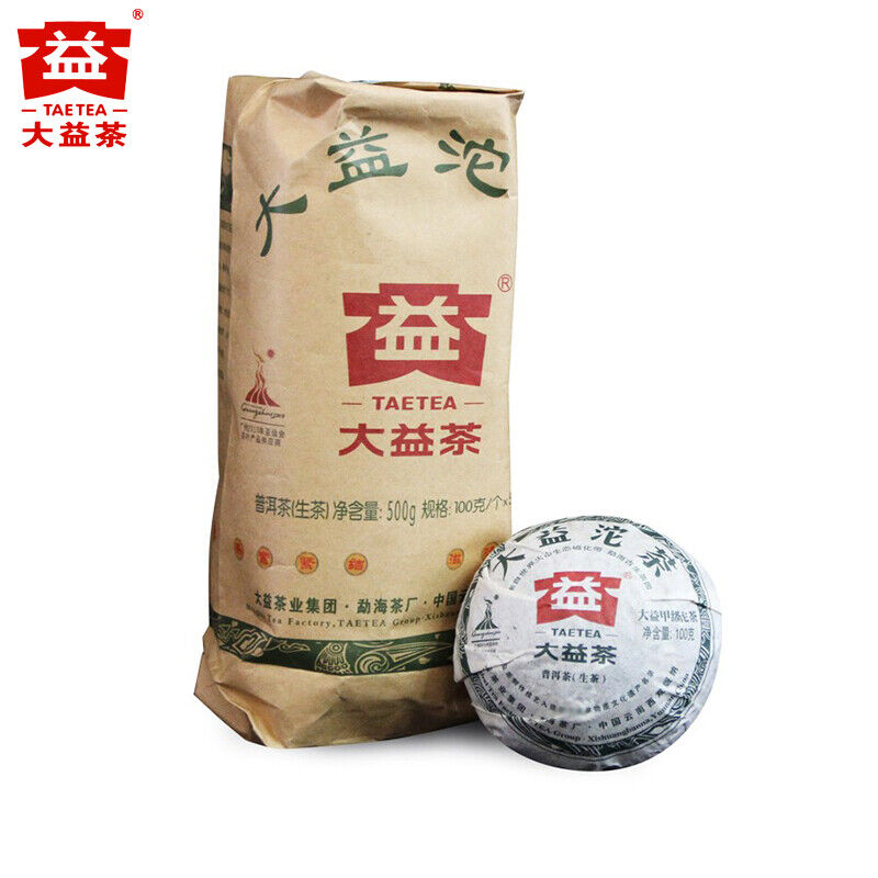 HelloYoung Year TAETEA Jia Ji Tuo Cha Dayi Pu-erh Tea Tuo 500g Sheng Puer Raw Tuocha
