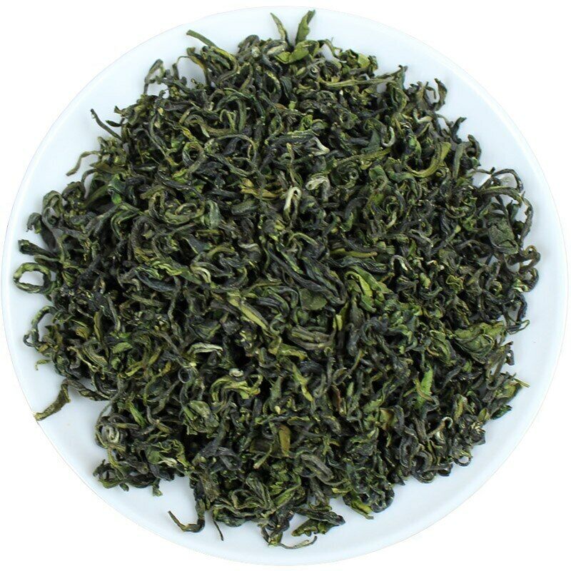 HelloYoung Chinese Shandong Rizhao Green Tea Spring High Moutain Fresh Taste Ri Zhao Lv Cha Secondary image
