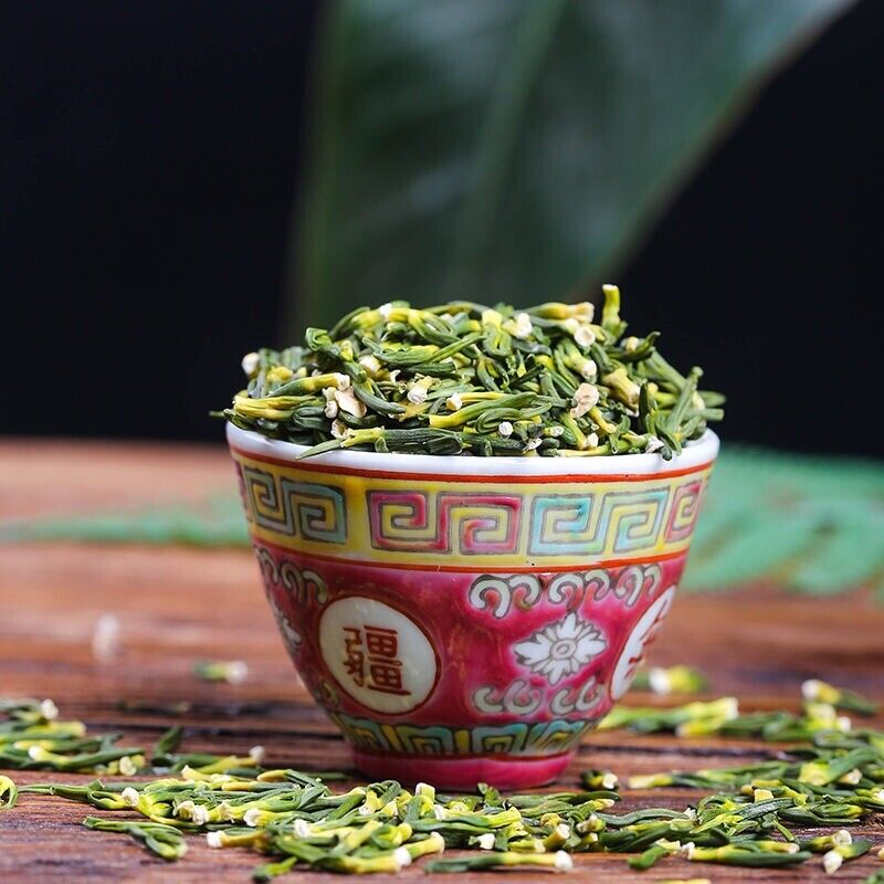 HelloYoung 莲子芯 Lotus Heart Scented Tea Green Herbal Tea Herbs organic Loose Flower Tea