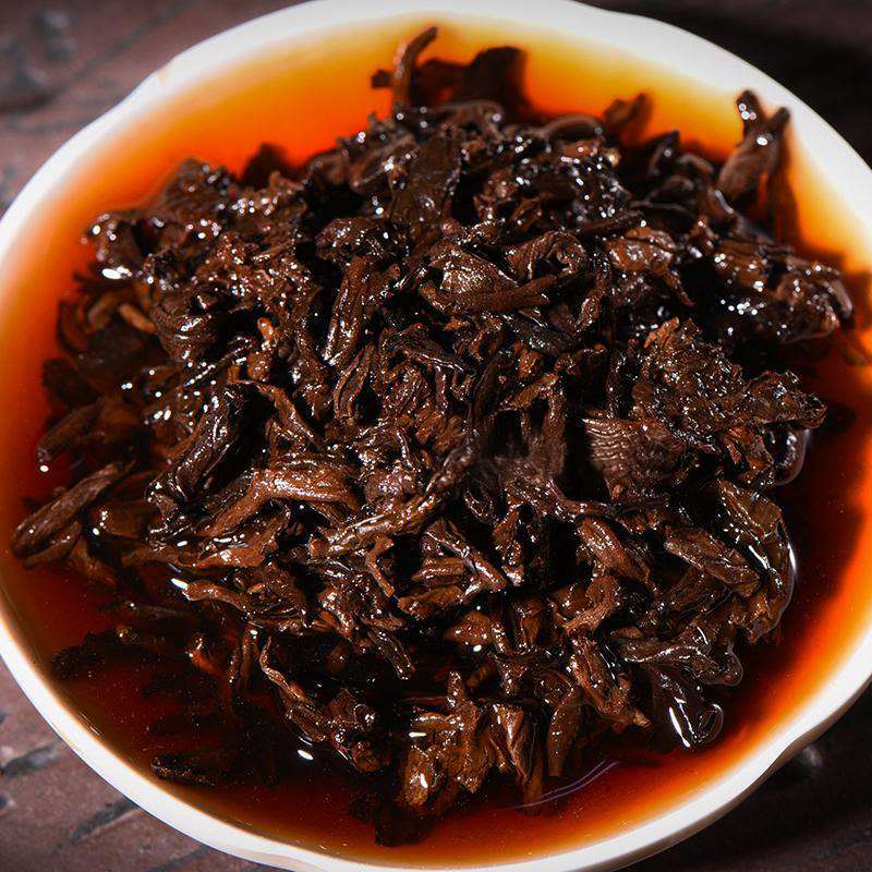 357g Top-grade Menghai Dayi Pu-erh Tea, Ripe Puer Tea Cake Main image