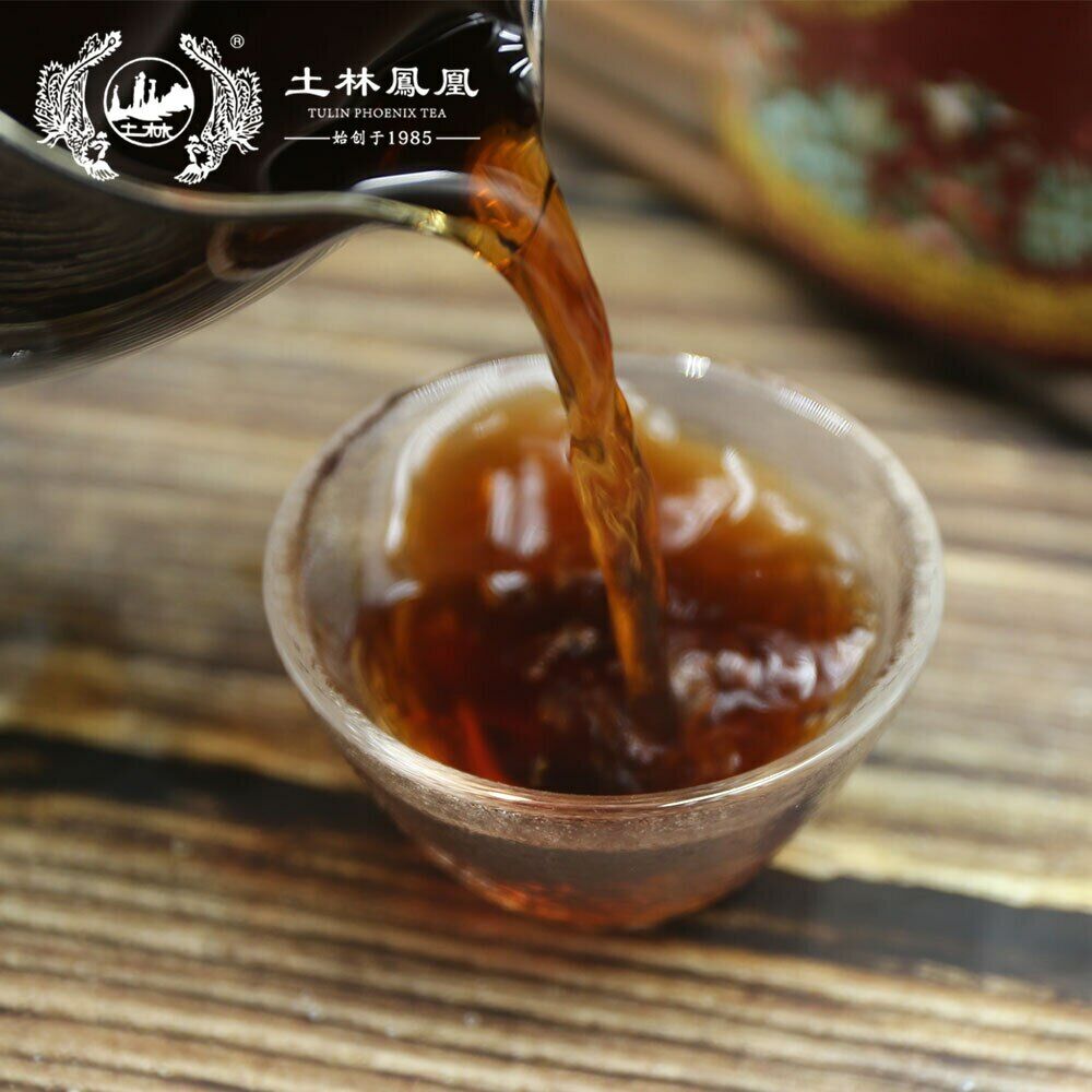 HelloYoung TuLin Phoenix Shu Puer Tuocha Tea "Ru Yi" Mushroom Ripe Puerh Tuocha 250g